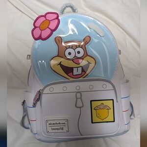 NWT Loungefly Nickelodeon Sandy Cheeks Backpack